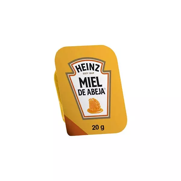 Miel de Abeja Individual Heinz® 20 gr 120 Piezas