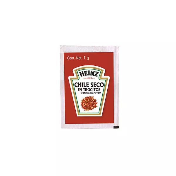 Chile Guajillo Seco Quebrado Heinz® 1 gr 400 Piezas