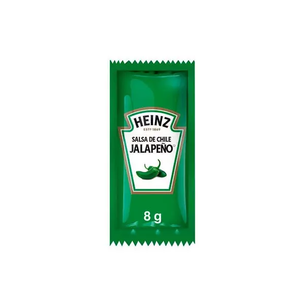 Salsa Jalapeño Heinz® 8 gr 500 Piezas