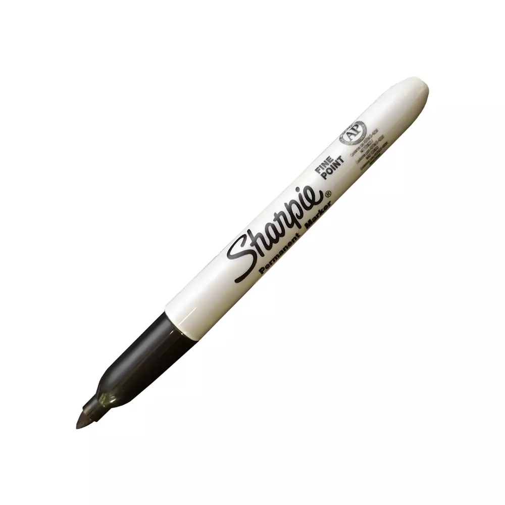 Marcador Permanente Delgado Negro Sharpie® 1 Pieza