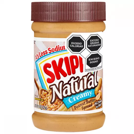 Crema de Cacahuate Natural Cremosa Skippy® 425 gr