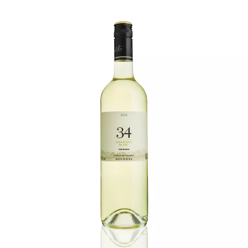 Vino Blanco 34® Sauvignon Blanc 750 ml
