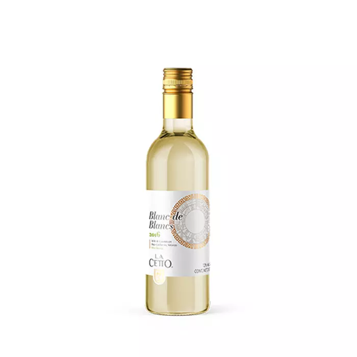 Vino Blanco L.A. Cetto® Blanc De Blancs 187 ml