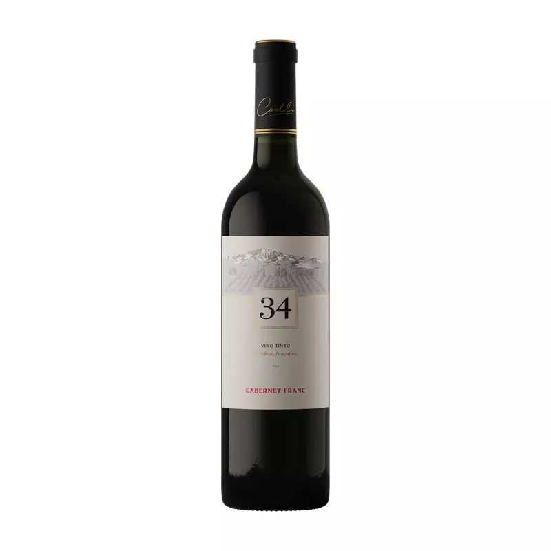 Vino Tinto 34 Cabernet Franc 750 ml