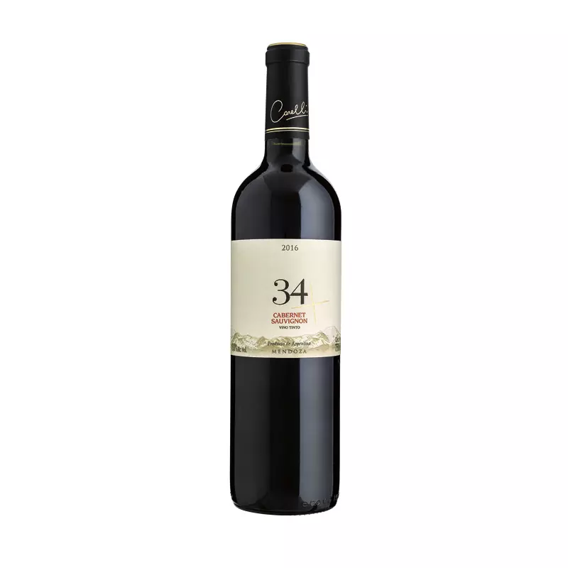 Vino Tinto 34 Cabernet Sauvignon 750 ml