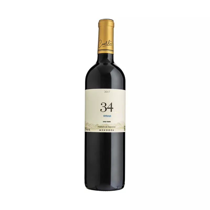 Vino Tinto 34 Syrah 750 ml