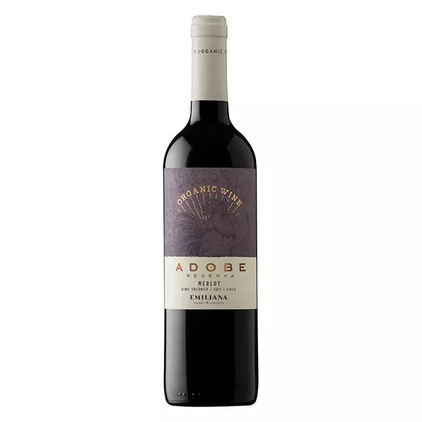 Vino Tinto Adobe Merlot 750 ml