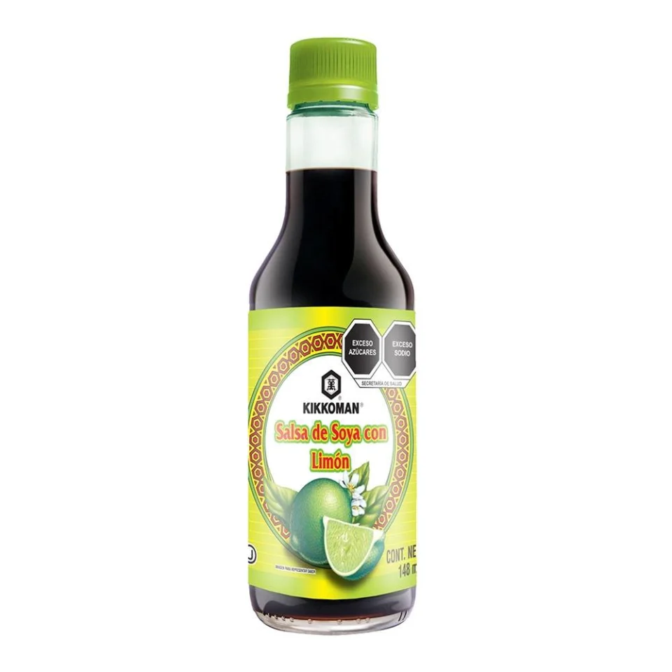 Salsa de Soya con Limón Kikkoman 148 ml