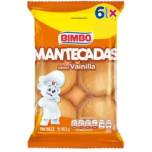 Mantecadas de Vainilla Bimbo 6 Piezas