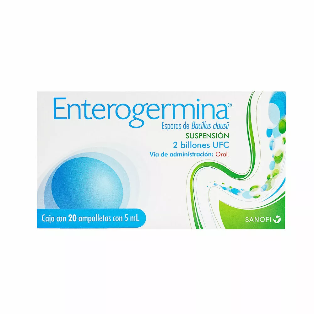 Enterogermina 2 Billones Suspensión 20 AMP. de 5 ml