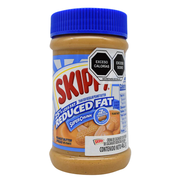 Crema de Cacahuate Trozos Reducida en Grasa Skippy® 462 gr