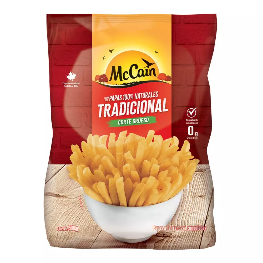 Papa a la Francesa Tradicional Corte Grueso McCain® 500 gr