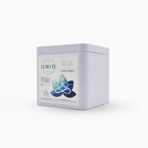 Tisana Herbal Relax Lata Pirámide Euro Té® C/20 Piezas
