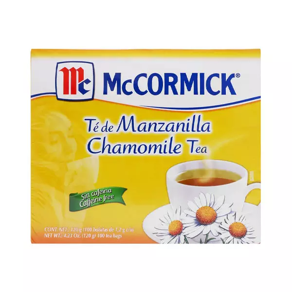 Té Manzanilla Mc Cormick® 100 Pz