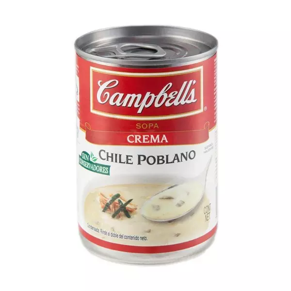 Crema de Chile Poblano Campbell's® 300 Gr