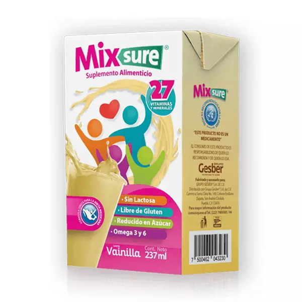 Suplemento Alimenticio de Vainilla Mixsure® 237 ml