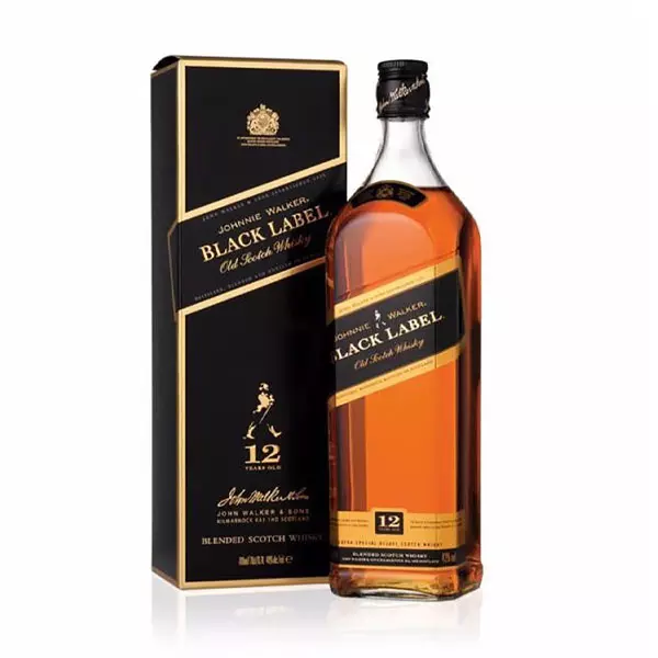 Whisky Johnnie Walker® Etiqueta Negra 1 Lt