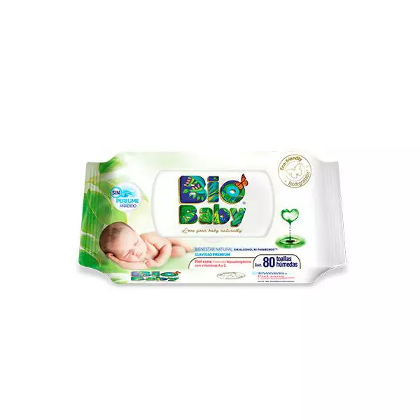 Toallitas Húmedas Bio Baby® 80 Pz