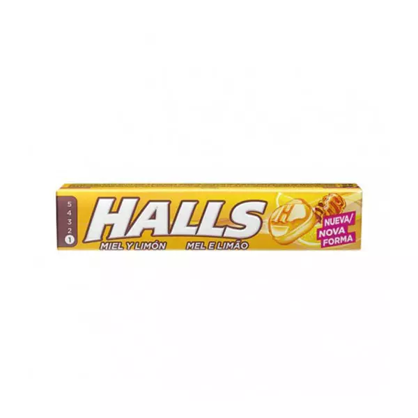 Pastillas Miel Limón Halls® 25 gr