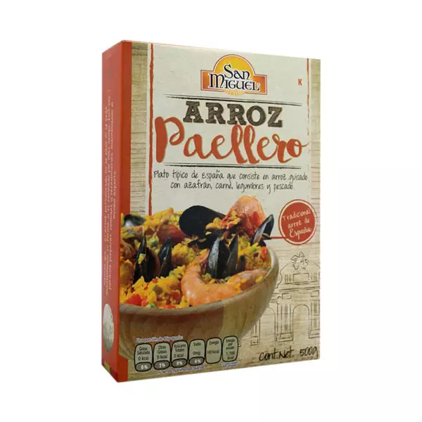 Arroz Paellero San Miguel® 500 Gr