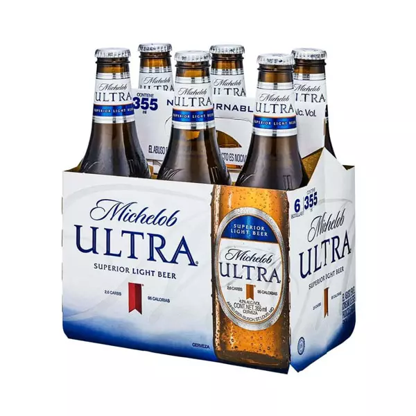 Cerveza Michelob Ultra® 6 botellas de 355ml c/u