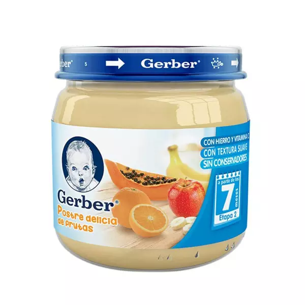 Gerber® Postre Delicia de Frutas 113 Gr