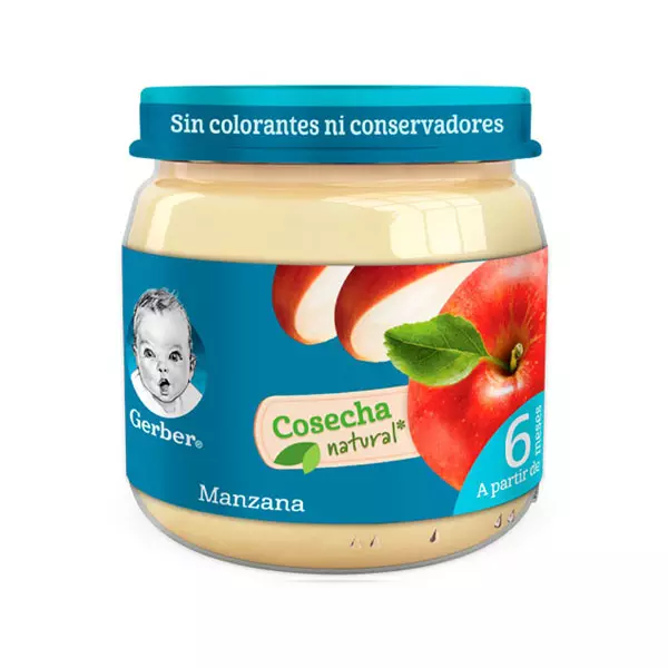 Gerber® Cosecha Natural Manzana 113 Gr