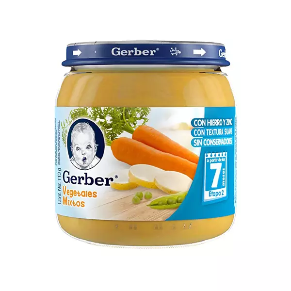 Gerber® Vegetales Mixtos 113 Gr