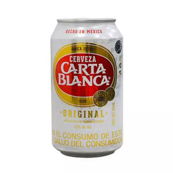 Cerveza Carta Blanca® lata de 473 ml