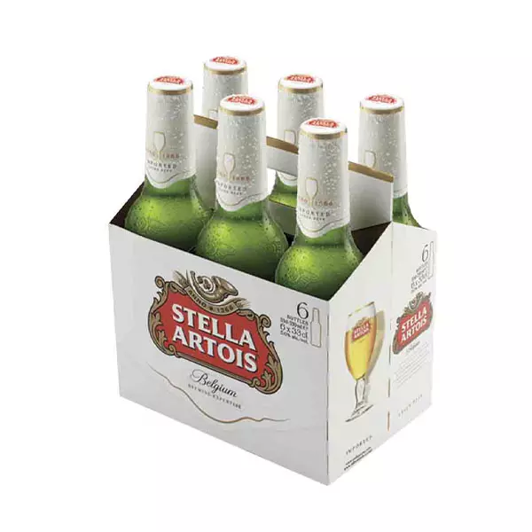 Cerveza Stella Artois® 6 botellas de 330 ml c/u